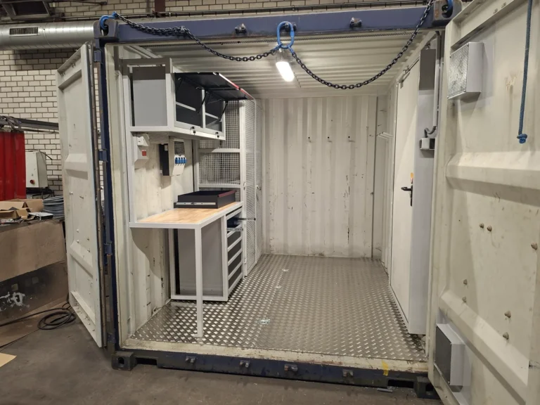 Baker Hughes mobiele werkplaatsen