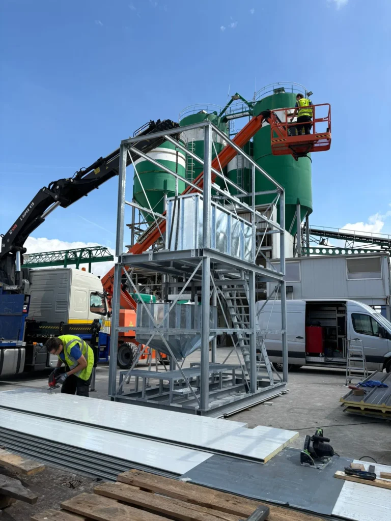 Betuwe Beton Tiel werkruimte waterweger
