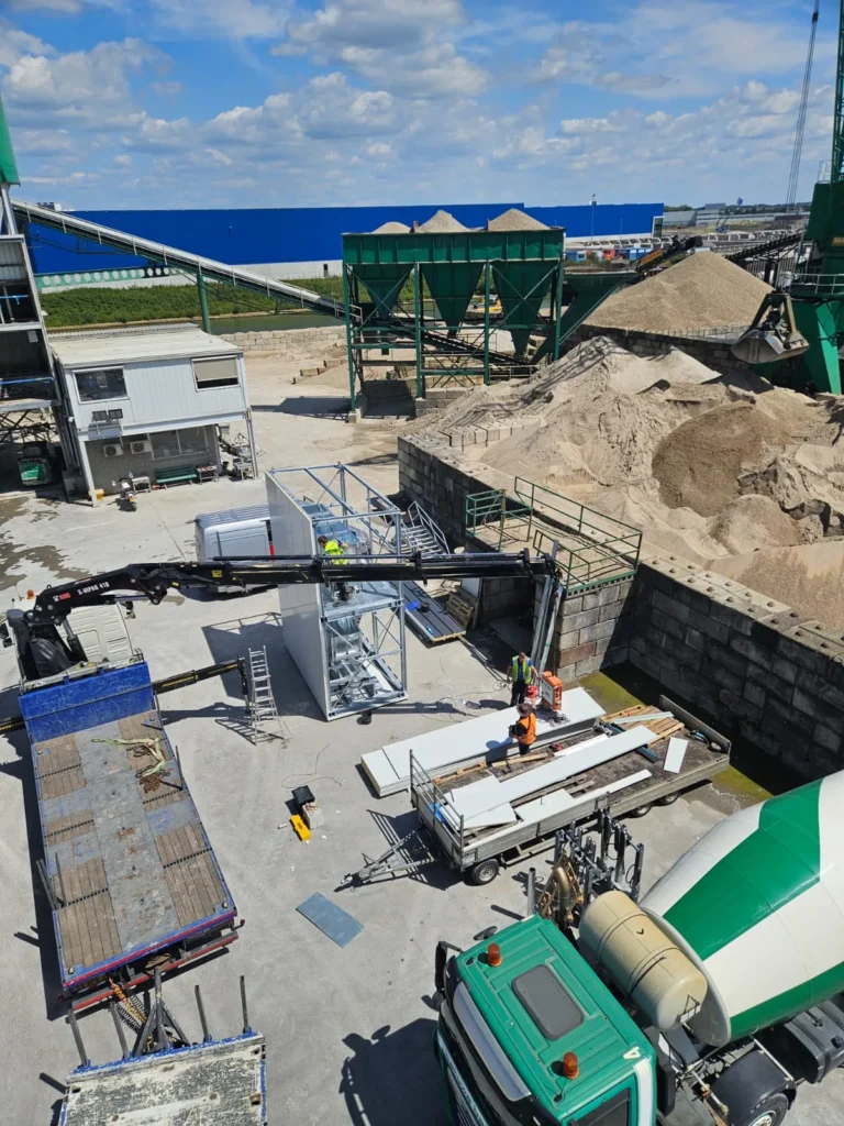 Betuwe Beton Tiel werkruimte waterweger