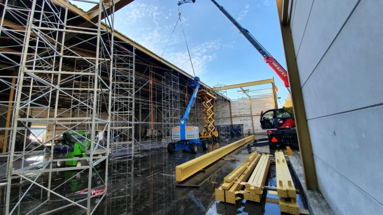 Dak- en lichtstraatconstructie